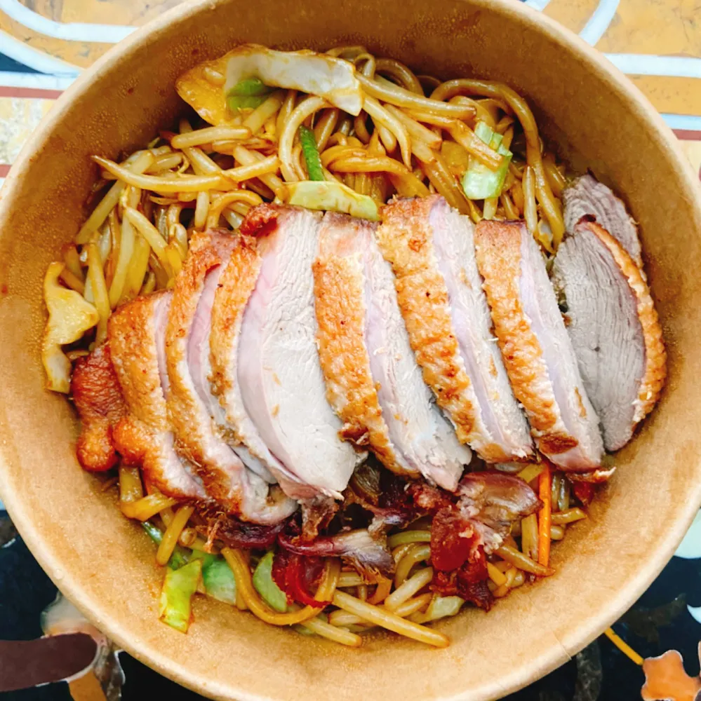 Nouilles Sauté Au Canard